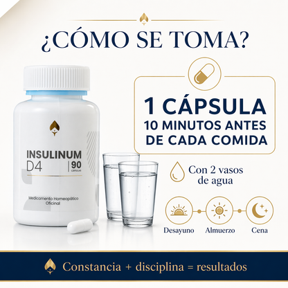 Insulinum "disminuye la absorción de carbohidratos y mejora tu metabolismo"