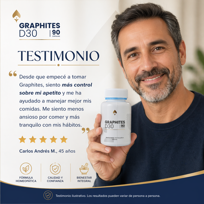 Graphites "disminuye la absorción de grasa y mejora el metabolismo"