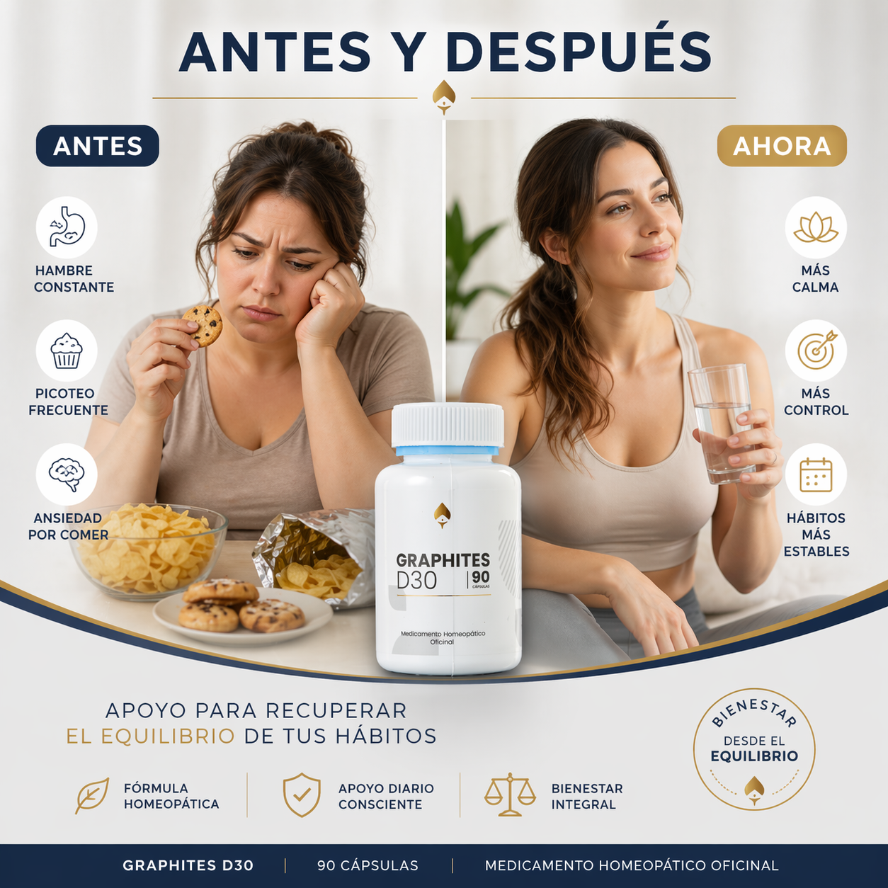 Graphites "disminuye la absorción de grasa y mejora el metabolismo"