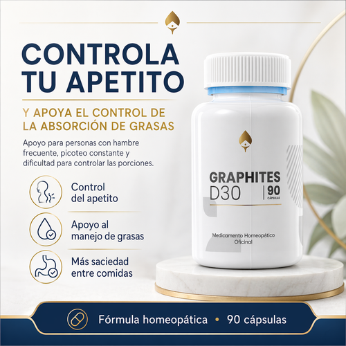 Graphites "disminuye la absorción de grasa y mejora el metabolismo"