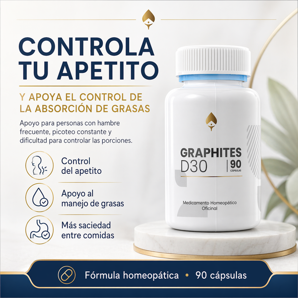 Graphites "disminuye la absorción de grasa y mejora el metabolismo"